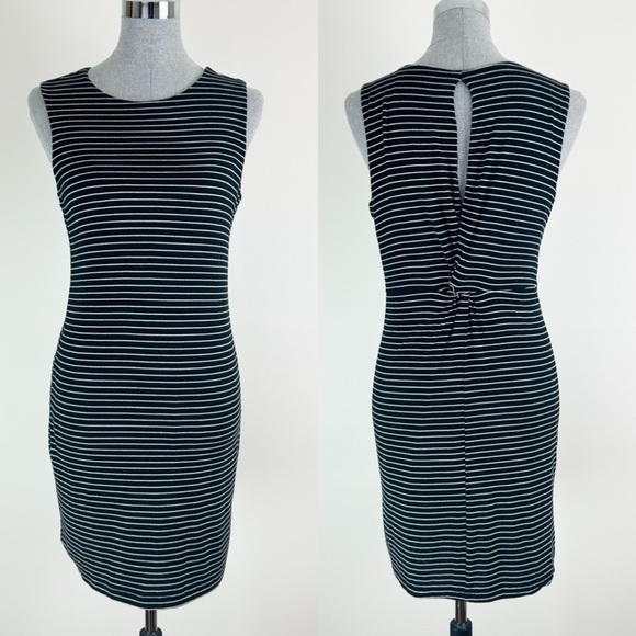 Athleta Dresses & Skirts - Athleta Striped Black and White Jersey Dress